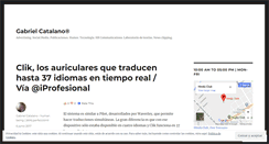 Desktop Screenshot of gabrielcatalano.com